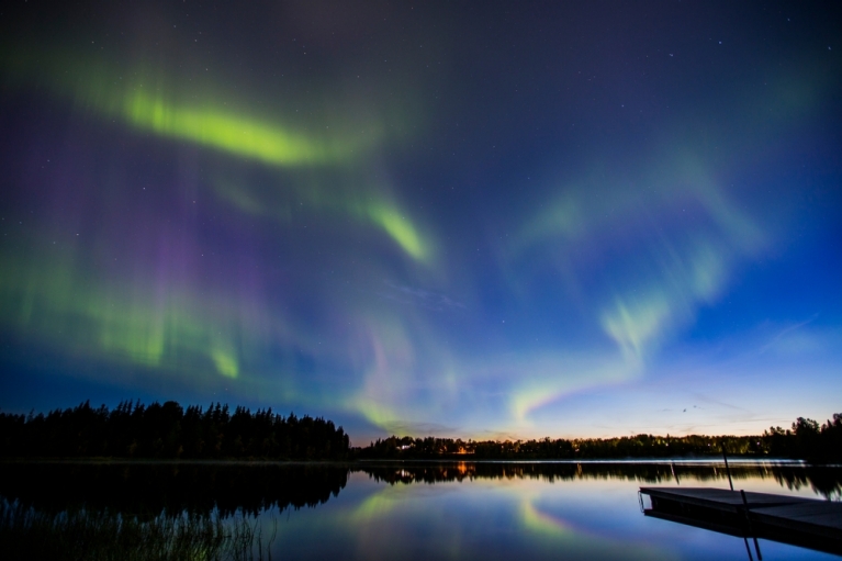 Auroras near Kiruna