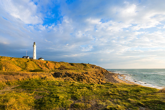 denmark-lighthouse-and-beach-side