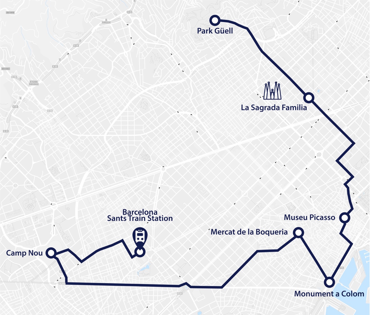 Barcelona-Map-TopAttractions