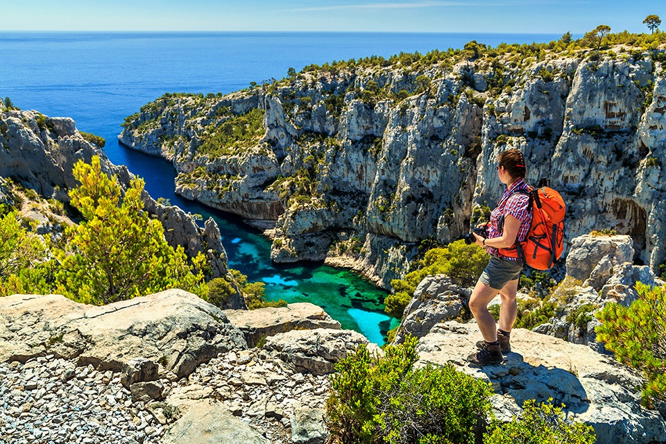 卡西斯的Calanque d’en Vau峡湾