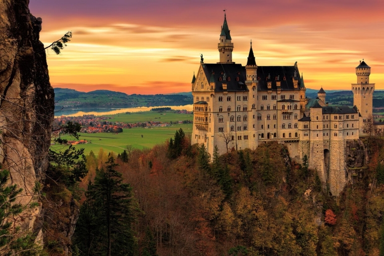 Neuschwanstein Castle Autumn 
