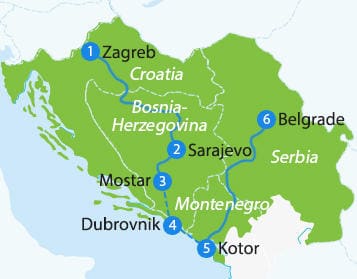 Visão geral dos Bálcãs