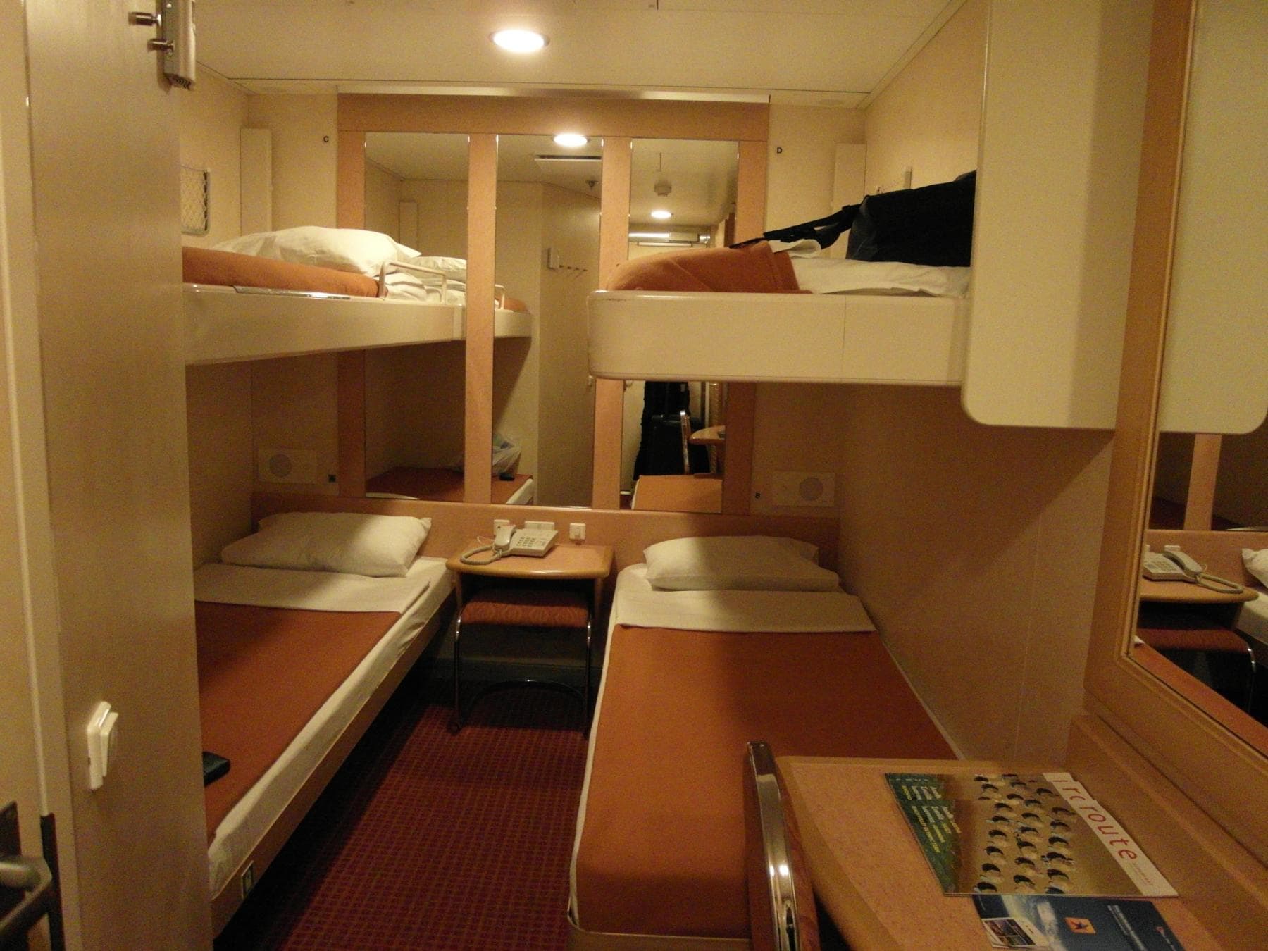 Cabine da balsa Blue Star