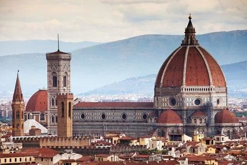 Vista do Duomo em Florença