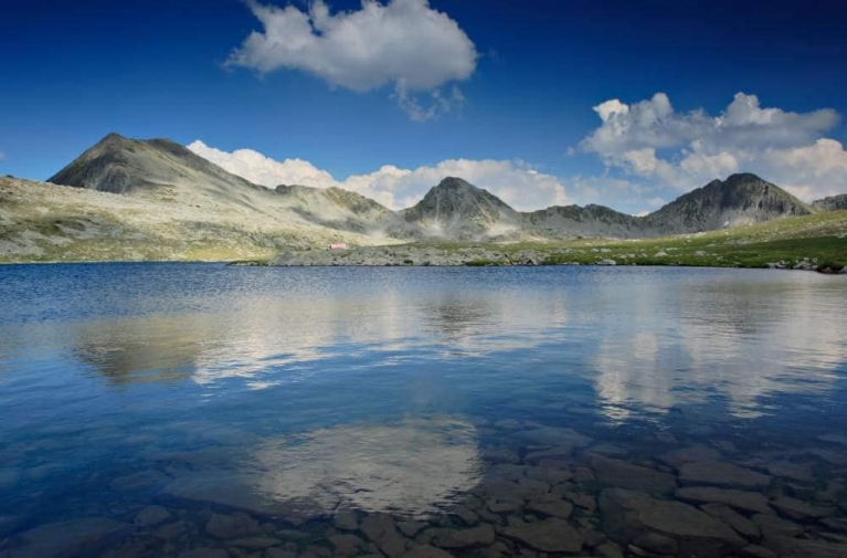 Glacial lake in national park Pirin