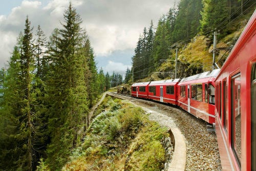 Todo acerca de Eurail | Bernina express desde Tirano hasta Suiza