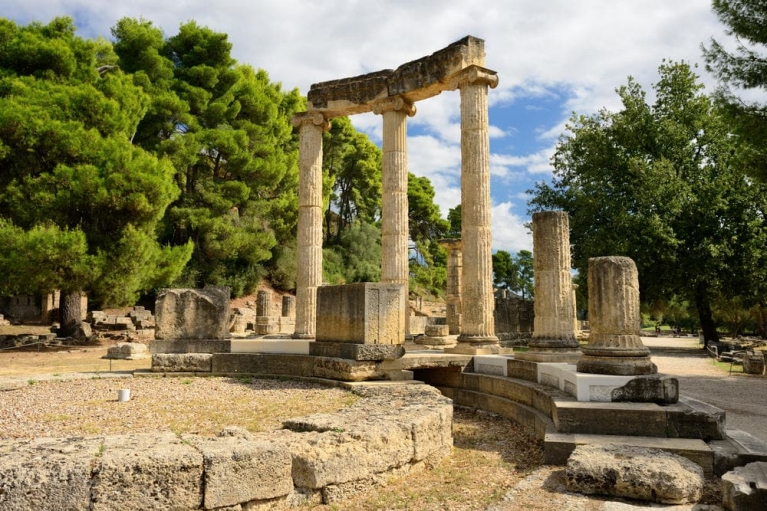Ancient ruins in Olympia | Ancient History Tour