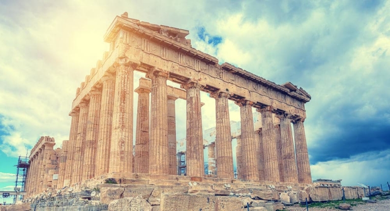 The Parthenon in sunlight | Ancient History Tour