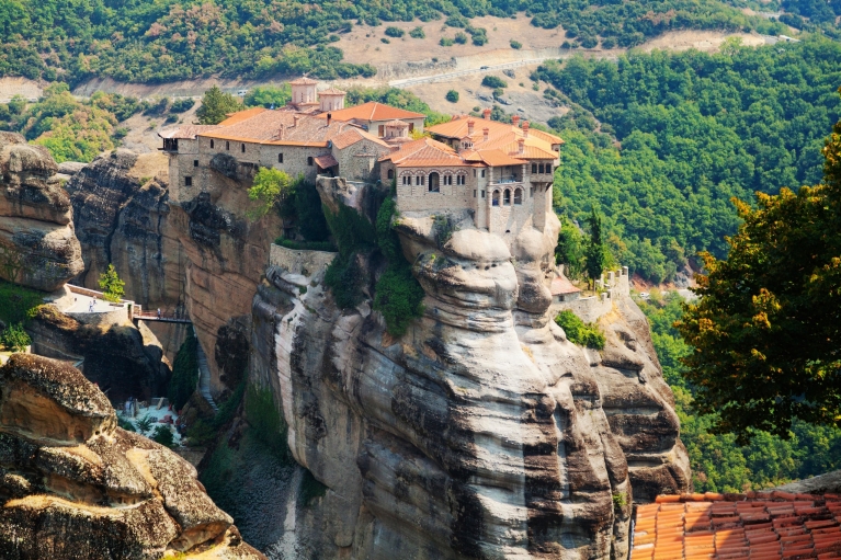 El monasterio Varlaam en Meteora
