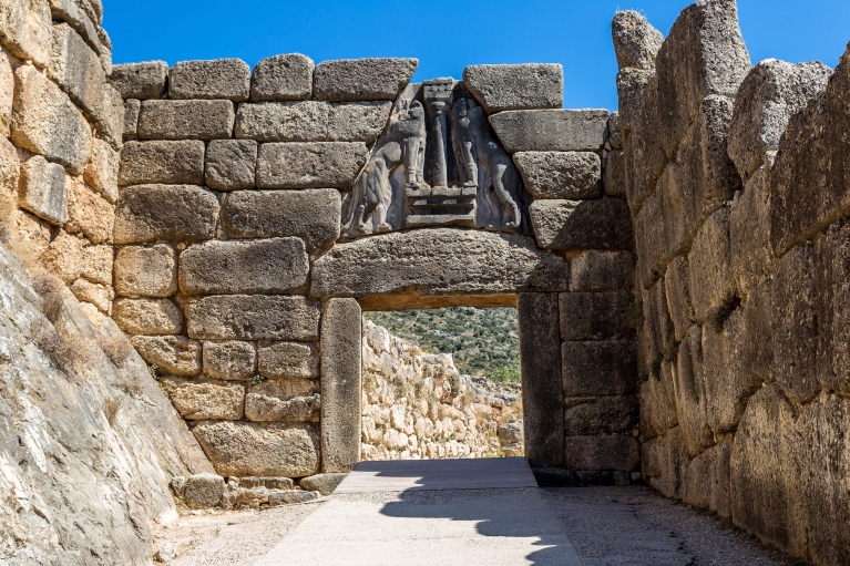 The Lion Gate in Mycenae | Ancient History Tour