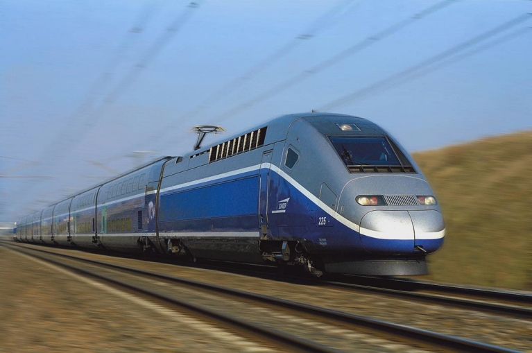 Trem de alta velocidade TGV, França