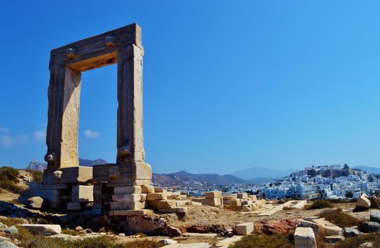 The Great Door (Poratara) on Naxos