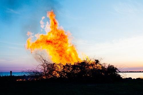 Interrailing in Spring | Bonfire on Walpurgis Night in Sweden