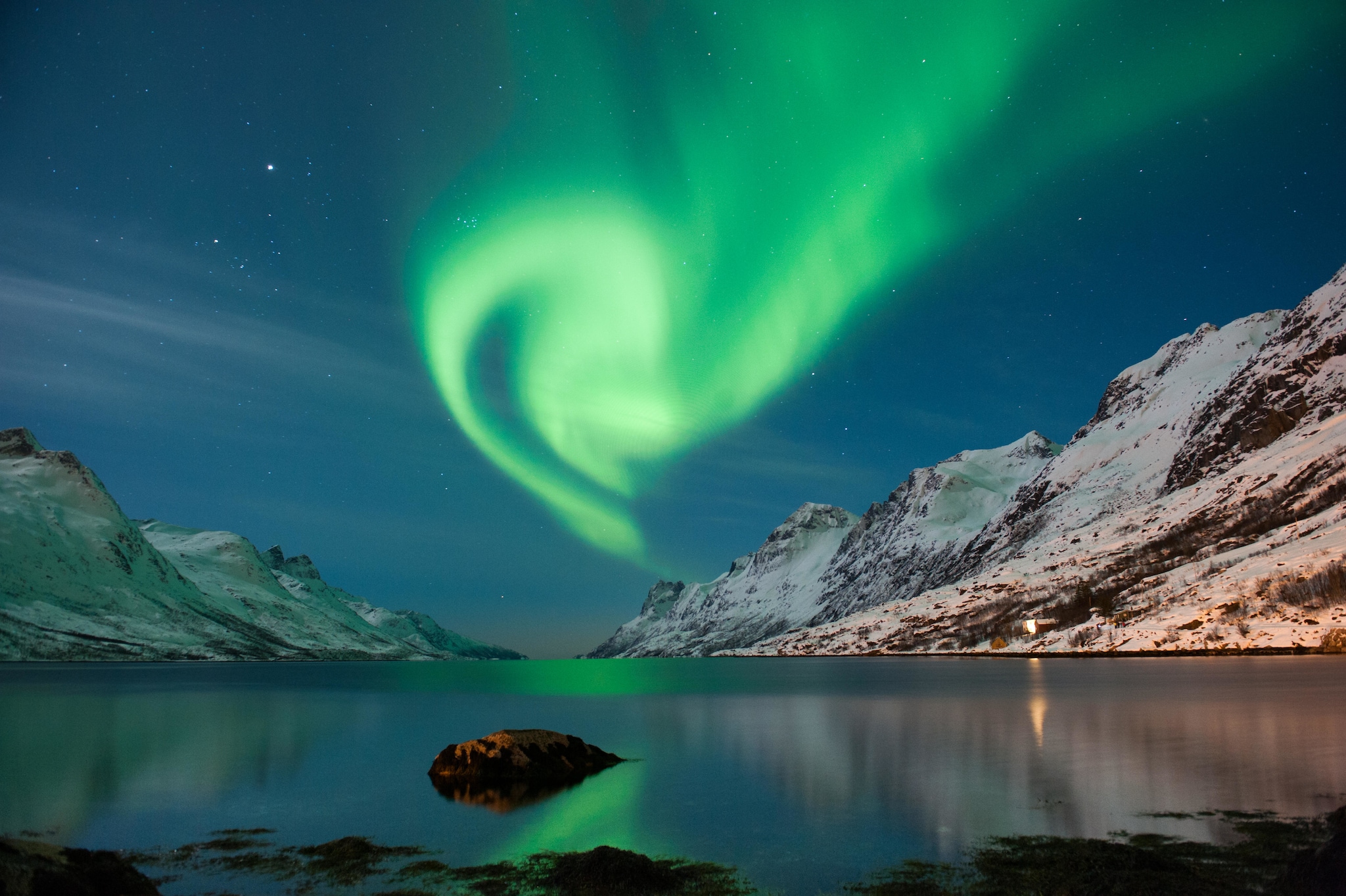 A espetacular aurora boreal