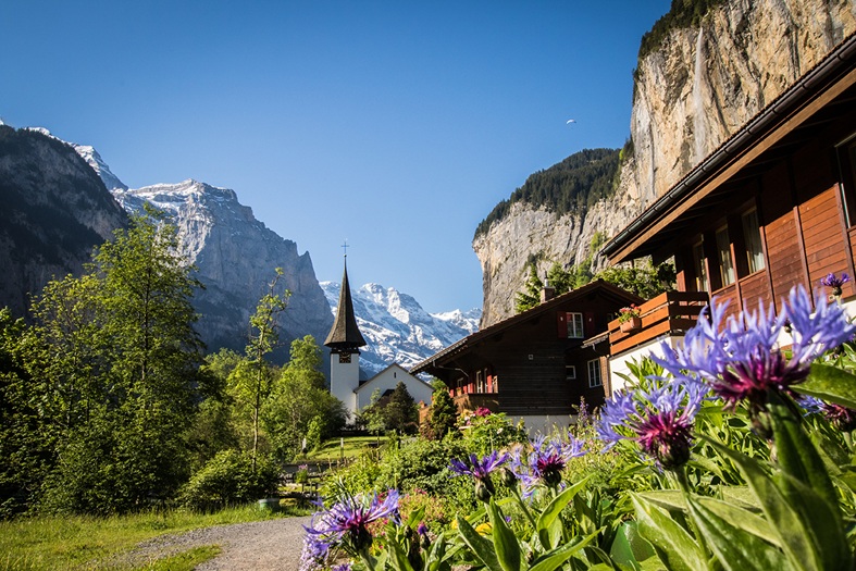Chalets in Lauterbrunnen