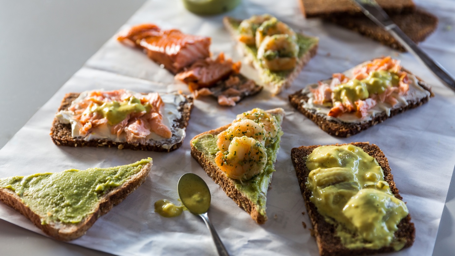 denmark-variety-of-smørrebrød