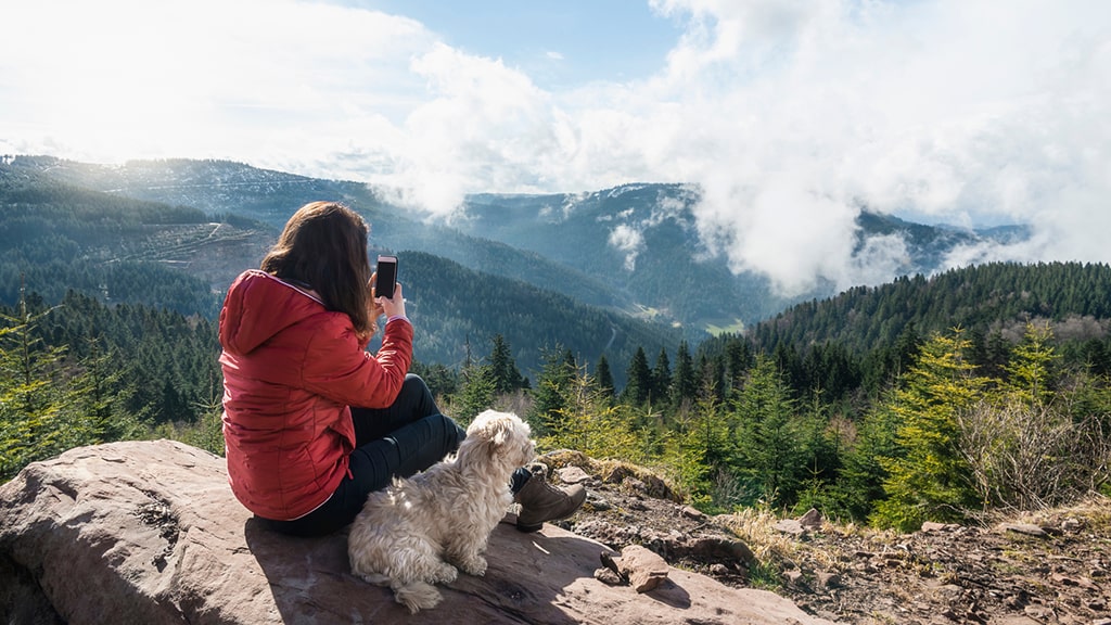 germany-black-forest-woman-dog