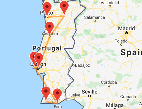 Portugal Itinerary Portugal Train Travel Itinerary Eurail Com