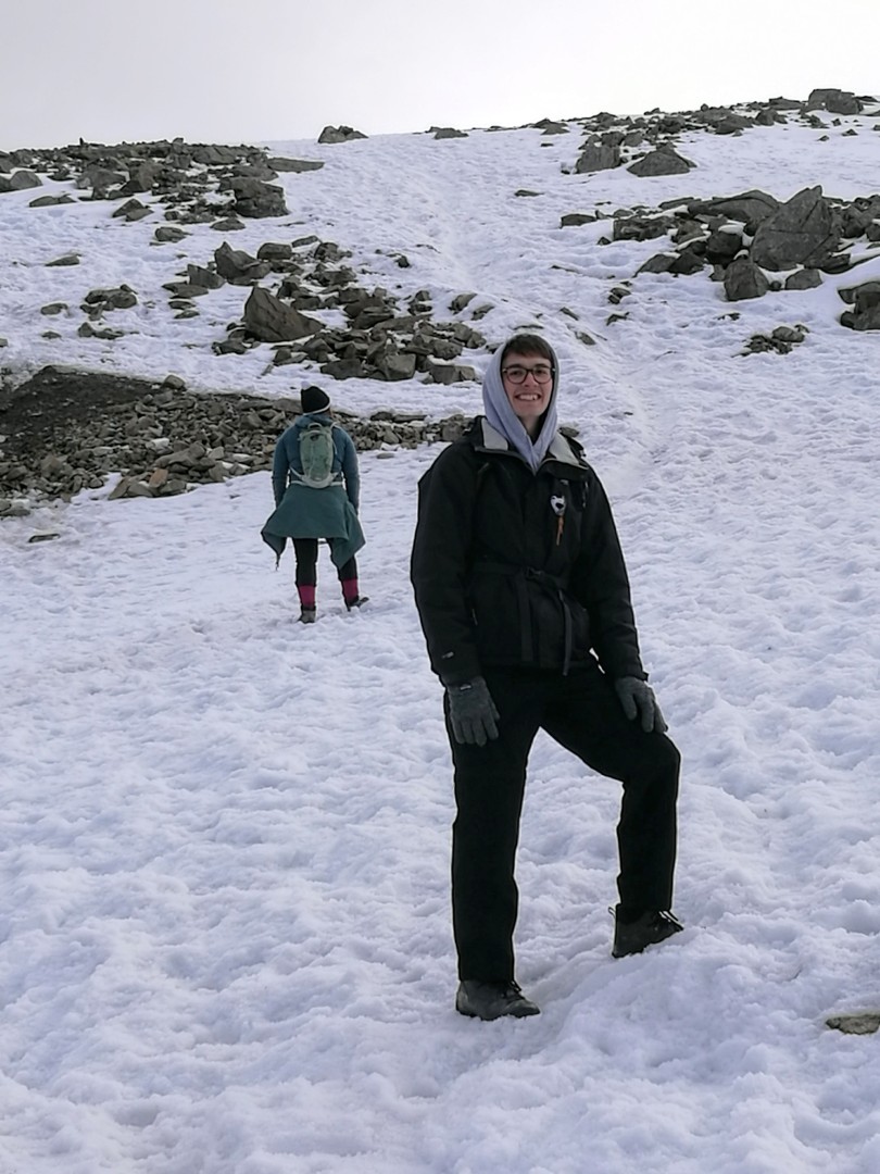 Climbing Scafell Pike