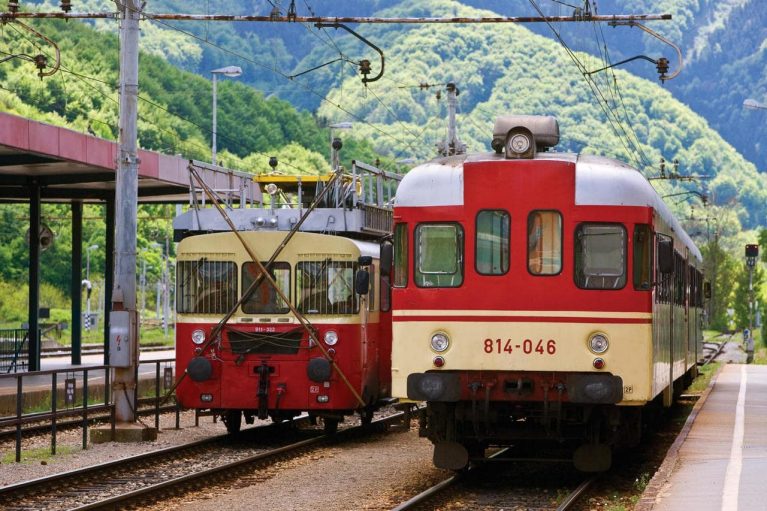 Eslovenia en tren