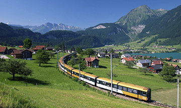 Tren panorámico Golden Pass en Suiza