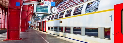 鉄道で行くベルギー