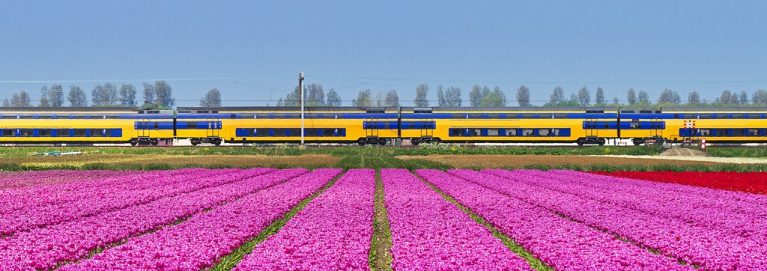 Países Baixos de trem