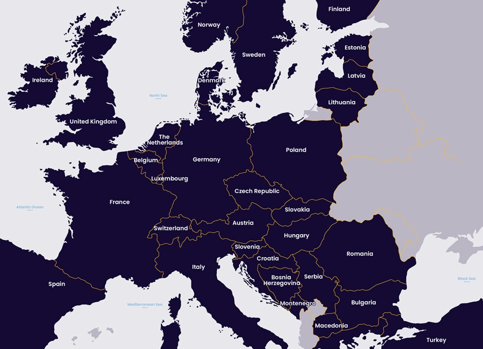Mapa de Europa